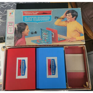 VINTAGE 1971 Battleship Game by Milton Bradley GUC